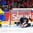 HELSINKI, FINLAND - DECEMBER 28: Sweden's Alexander Nylander #19 gets the puck past USA's Alex Nedeljkovic #31 to score Team Sweden's first goal of the game during preliminary round action at the 2016 IIHF World Junior Championship. (Photo by Matt Zambonin/HHOF-IIHF Images)

